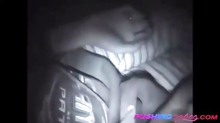 nightvision sextape of a milf and her son